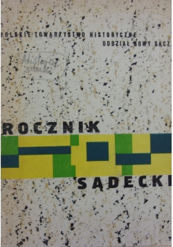 Rocznik Sądecki. Tom XII