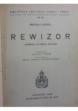Rewizor, 1948 r.