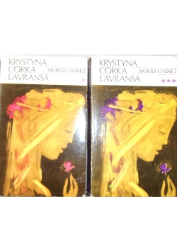 Krystyna Córka Lavransa Tom I i III