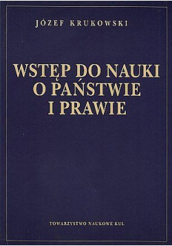 Wstęp  do nauki  o państwie i prawie