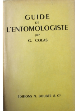 Guide de L Entomologiste