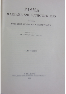 Pisma Mariana Smoluchowskiego, 1928r