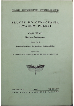 Klucze do oznaczania owadów Polski zeszyt 17 i 18
