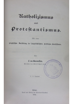 Katholizismus und Protestantismus, 1894 r.