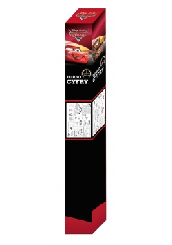 Cars Cyfry tablice