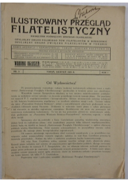 Ilustrowany przegląd filatelistyczny,nr.3 ,1925r.