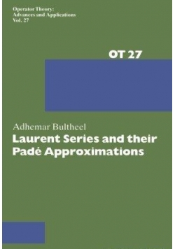 Laurent Series and their Pade Approximations