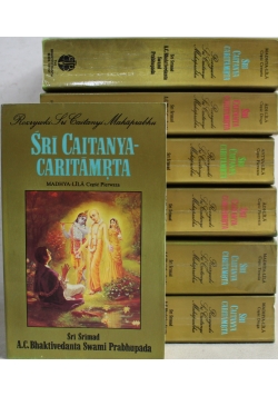Sri Caitanya Caritamrta zestaw 7 książek