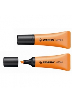 Zakreślacz Neon pomarańczowy (10szt) STABILO