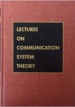 Lectures on communication system theory