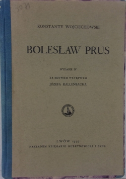 Bolesław Prus, 1939r.