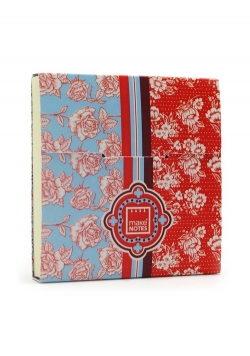 Karteczki samoprzylepne MakeNotes Floral red