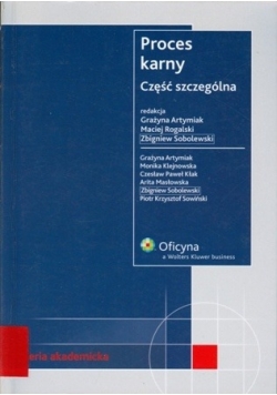 Proces karny. Część szczególna