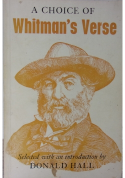 A Choice of Whitman's  Verse
