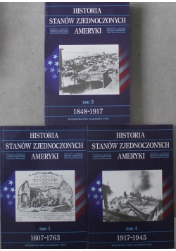 Historia Stanów Zjednoczonych Ameryki, zestaw 3 książek