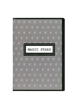 Zeszyt A5 w kratkę 60 kartek Magic Stars 5 sztuk