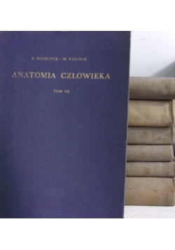 Anatomia człowieka, zestaw 7 książek