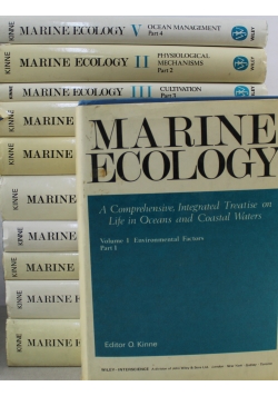 Marine Ecology Tom 1 do 11