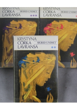 Krystyna córka Lavransa 3 tomy