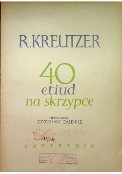 40 etiud na skrzypce