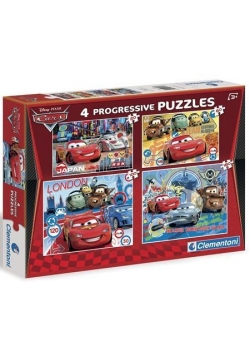 Puzzle 20+60+100+180 Auta
