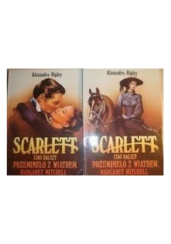 Scarlett ciąg dalszy, przeminęło z wiatrem, zestaw 2 książek
