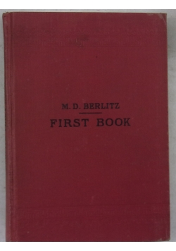 First book, 1924 r.