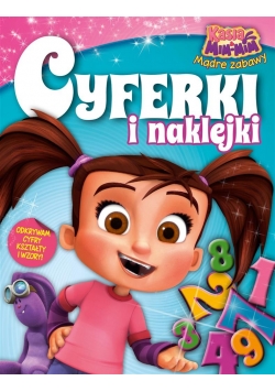 Kasia & Mim-Mim. Mądre zabawy 2 Cyferki i naklejki