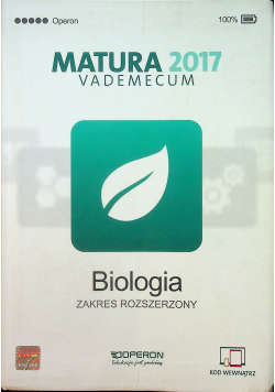 Matura 2017 vademecum Biologia zakres rozszerzony