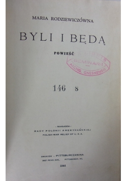 Byli i będą ,1944r.