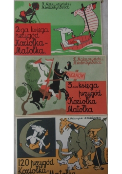 Przygody Koziołka Matołka, zestaw 3 książek