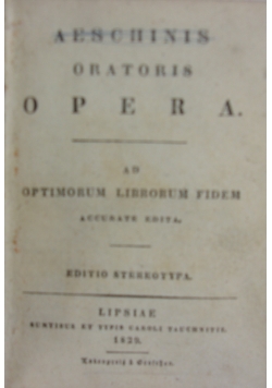 Oratoris, Opera, 1829r.