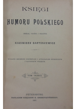 Księgi humoru polskiego, 1897 r.