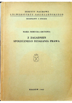 Z zagadnień społecznego