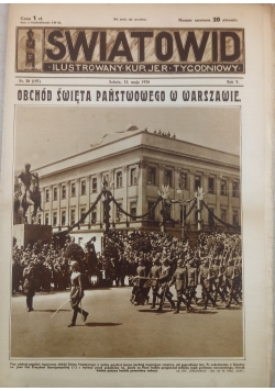 Światowid, Nr. 20, 1928r.