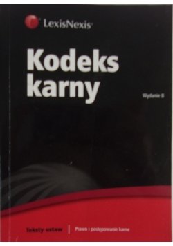 Kodeks Karny, wydanie 8