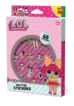 L.O.L. Brokatowe naklejki