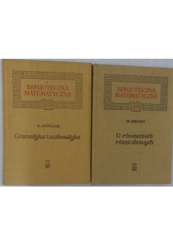 Gramatyka i matematyka / O równaniach różniczkowych