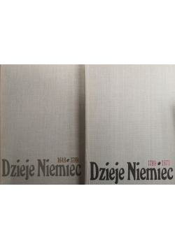 Dzieje Niemiec 2 tomy