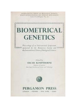 Biometrical Genetics