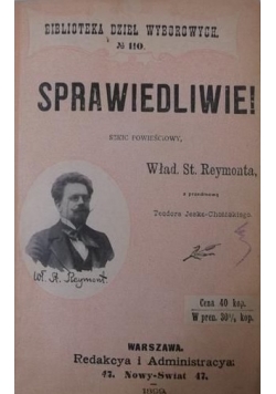 Sprawiedliwie! 1899 r.