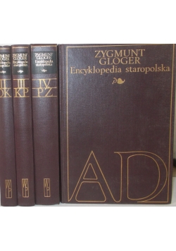 Encyklopedia staropolska, tom I-IV