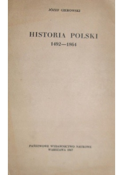 Historia Polski 1492 - 1864