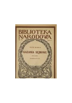 Kazania Sejmowe, 1925r.