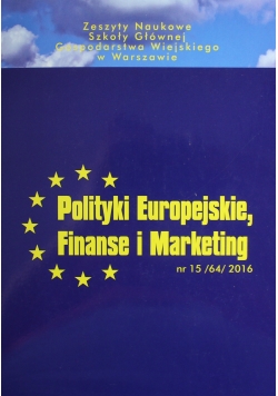 Polityki Europejskie Finanse i Marketing