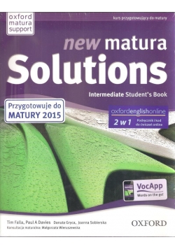Matura Solutions N Inter. 2E SB+Exam Brochure&E-WB