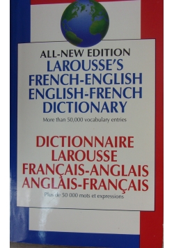 Larchousse's French - english dictionary