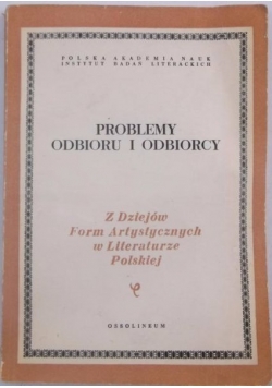 Problemy odbioru i odbiorcy