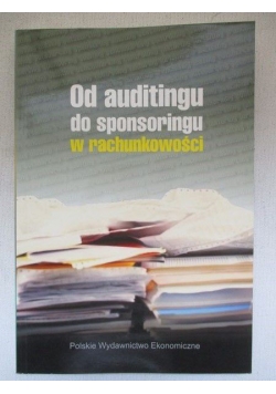 Od auditingu do sponsoringu w rachunkowości