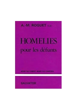 Homelies pour les defunts